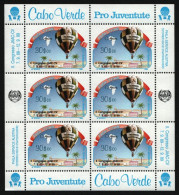 Kap Verde 1989 - Mi-Nr. 558 ** - MNH - KLB - Ballonpost - Isola Di Capo Verde