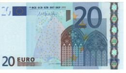 20 EURO  "M"   PORTUGAL   Firma Draghi    U 020 A2   /  FDS - UNC - 20 Euro
