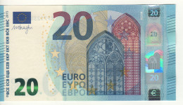 20 EURO  'Italy'   DRAGHI    S 005 G1     SF7123567275  /  FDS - UNC - 20 Euro