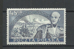 POLEN Poland 1950 Michel 670 * - Neufs