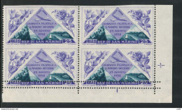 Posta Aerea "Giornata Filatelica" Lire 25 Doppia Dentellatura In Basso - Unused Stamps