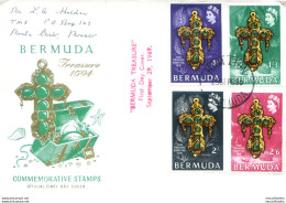 Annata Completa 1968-1969. 5 FDC. - Bermuda