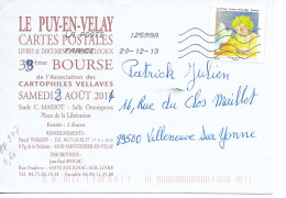 France 2013 - AA 907 - OBLITERE S/enveloppe 12/2013 /Les Petits Bonheurs : Enfant De Paix  // Lot B // - Storia Postale