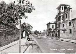 Ai17 Cartolina Macomer Corso Umberto Provincia Di Nuoro - Nuoro