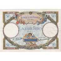 France, 50 Francs, Luc Olivier Merson, 1929, X.4183, TTB, Fayette:15.3, KM:77a - 100 F 1908-1939 ''Luc Olivier Merson''