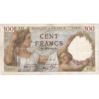 France, 100 Francs, Sully, 1941, O.21011, TTB, Fayette:26.50, KM:94 - 100 F 1939-1942 ''Sully''