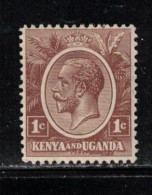 KENYA, UGANDA & TANGANYIKA Scott # 18 MH - KGV A - Kenya, Oeganda & Tanganyika