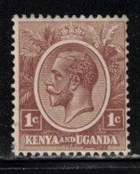 KENYA, UGANDA & TANGANYIKA Scott # 18 MH - KGV B - Kenya, Ouganda & Tanganyika