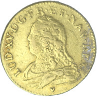 Louis XV-Louis Dor Aux écus Ovales 1726 Aix-en-Provence - 1715-1774 Luis XV El Bien Amado