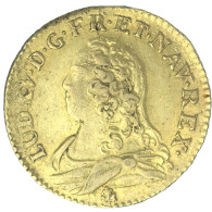 Louis XV-Louis Dor Aux écus Ovales 1734 Riom - 1715-1774 Lodewijk XV