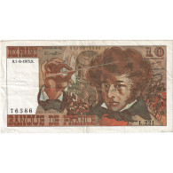 France, 10 Francs, Berlioz, 1975, L.221, TB, Fayette:63.12, KM:150b - 10 F 1972-1978 ''Berlioz''