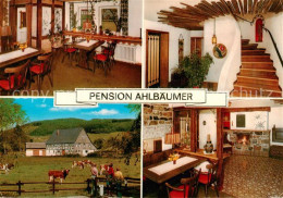 73844182 Niederhelden Pension Ahlbaeumer Gastraeume Treppenaufgang Panorama Nied - Attendorn