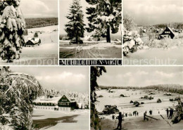 73811607 Muehlleiten Vogtland Winterpanorama Hotel Skipiste Wintersport Muehllei - Klingenthal