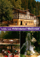 73739804 Lichtenhain Sebnitz Gasthof Lichtenhainer Wasserfall Freiterrasse Wasse - Sebnitz