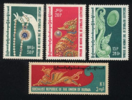 BURMA/MYANMAR STAMP 1978 ISSUED GEMS COMMEMORATIVE SET, MNH - Myanmar (Birmanie 1948-...)