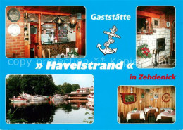 73716518 Zehdenick Gaststaette Hafelstrand Theke Gaststube Fahrgastschiffe Zehde - Zehdenick