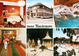 73716515 Haaren Bueren Hotel Muenstermann Gaststube Hallenbad Kegelbahn Grillpla - Bad Wünnenberg