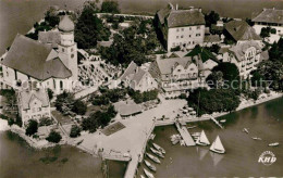 72892310 Wasserburg Bodensee Fliegeraufnahme Schloss Wasserburg - Wasserburg (Bodensee)