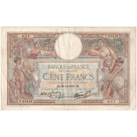 France, 100 Francs, T.62838, TTB, Fayette:25.37, KM:86b - 100 F 1908-1939 ''Luc Olivier Merson''