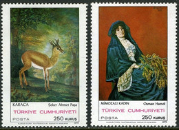 Türkiye 1970 Mi 2184-2185 MNH Paintings (1st Issue) - Unused Stamps