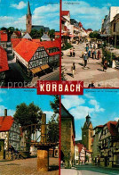 72889971 Korbach Kirche Fussgaengerzone Marktplatz Fachwerkhaeuser Korbach - Korbach