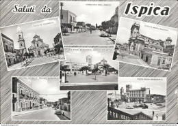 Ai8 Cartolina Saluti Da Ispica 6 Vedutine  Provincia Di Ragusa - Ragusa