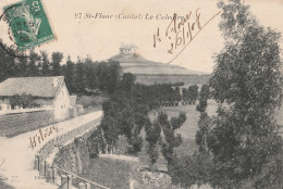 15 ST FLOUR  Route De La Fontlong  Et La Calvaire  (editeur Moussier No97) - Saint Flour