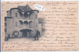 THIERS- CHATEAU DU MOUTIER-CARTE PIONNIERE - Thiers