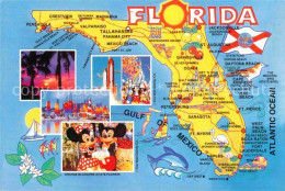 72890784 Florida_US-State Landkarte - Autres & Non Classés