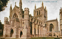 72826719 Hereford UK Cathedral From S.W. Hereford UK - Herefordshire