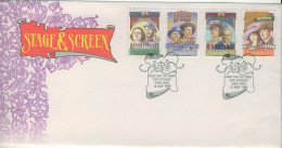 Australia 1989 Stage & Screen FDC APM21390 - Storia Postale