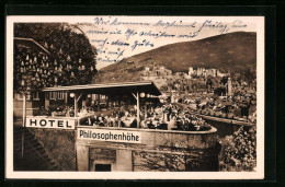 AK Heidelberg, Hotel-Restaruant Philosophenhöhe J. Raifer  - Heidelberg