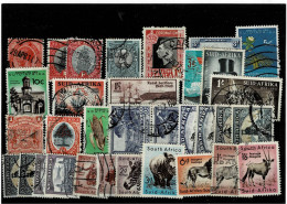 AFRICA Del SUD ,colonie Inglese ,33 Pezzi Usati ,qualita Ottima - Used Stamps