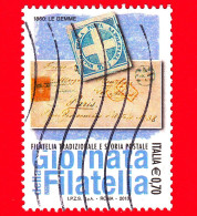 ITALIA - Usato - 2013 - Giornata Della Filatelia - Filatelia Tradizionale E Storia Postale - 0,70 - - 2011-20: Oblitérés