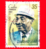 CUBA - Usato - 2007 - Cantanti E Cantautori - Miguelito Cunì - Musica - 35 - Used Stamps