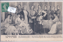 FAMILLES ROYALES- LES HOHENZOLLERN- LA FAMILLE DETESTEE QUI VOULAIT ASSERVIR LE MONDE - Familles Royales