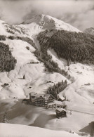 A 6991 MITTELBERG, Alpemhaus Walsertal, Verlag Metz, Rücks. Kl. Klebereste - Kleinwalsertal