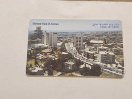 JORDAN-(JO-ALO-0028)-King Abdullah Mosque-(126)-(1200-217695)-(15JD)-(9/2000)-used Card+1card Prepiad Free - Giordania