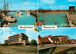 72888416 Bensersiel Hafen Wellenschwimmbad Haus Aquatis Ortsmitte Esens - Esens