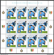 2010 Italia - Repubblica , Minifoglio Inter Campione  , Catalogo Sassone N° 26 - Feuilles Complètes