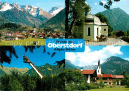 72886322 Oberstdorf Lorettokapelle Flugschanze Birgsautal Schattenberg Oberstdor - Oberstdorf
