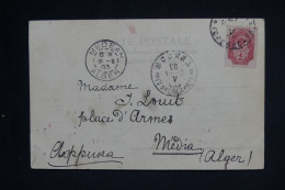 RUSSIE - CPA Moscou Pour L'Algérie - Actrice TAMARA - 1903 - Pas Courant - A  2091 - Storia Postale