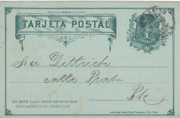 1897: Post Card Valparaiso, Deutscher Musikverein - Chile