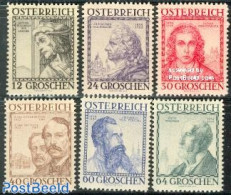 Austria 1934 Architects 6v, Mint NH, Art - Architects - Unused Stamps