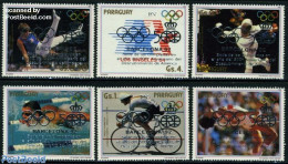 Paraguay 1987 Olympic Games 6v, Mint NH, Sport - Olympic Games - Paraguay