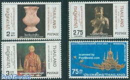 Thailand 1974 National Museum 4v, Mint NH, Art - Art & Antique Objects - Museums - Musées