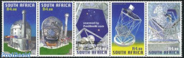 South Africa 2004 Large Telescope 5v [::::], Mint NH, Science - Telecommunication - Unused Stamps