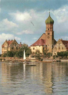 72885670 Wasserburg Bodensee Ansicht Vom See Aus Kirche Wasserburg (Bodensee) - Wasserburg A. Bodensee