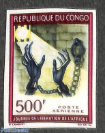 Congo Republic 1967 Independence Day 1v Imperforated, Mint NH - Sonstige & Ohne Zuordnung