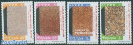 Ethiopia 2002 Granito 4v, Mint NH, History - Geology - Ethiopia